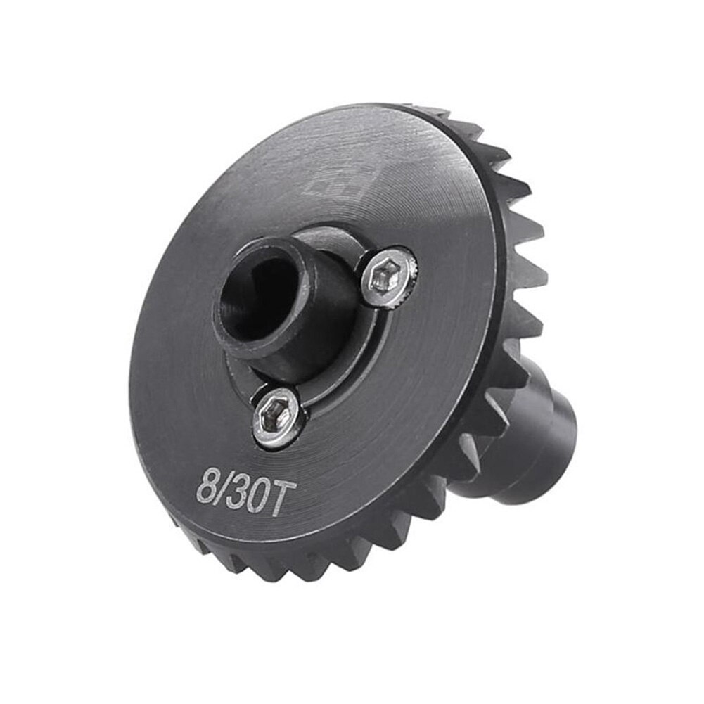 2 st 8t 30t legerad konisk axel spiralväxel för 1/10 rc bilar scx 10 ii 90047 90046