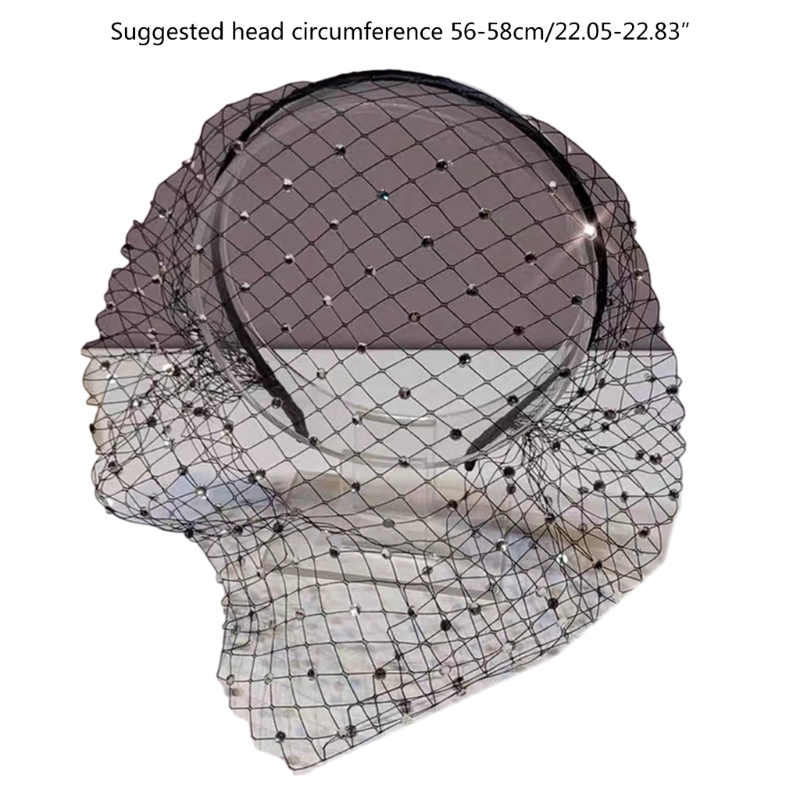 Tandillas velo malla para lavar cara o faciales, diademas cuidado piel, diademas diadema diadema
