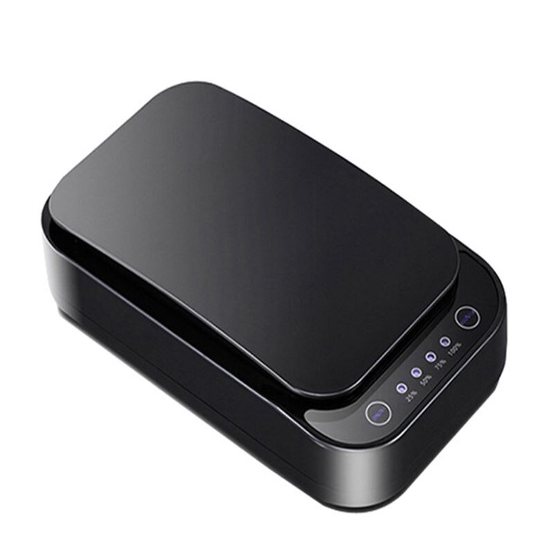 UV Sterilizer Mini Portable Cleaning Box Personal Care Ultraviolet Disinfector Cabinet For Phone Mask Cleaner