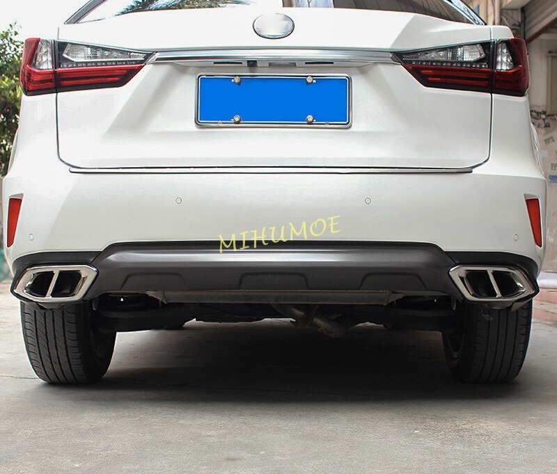 Voor Lexus RX200t RX300 RX350 Auto Uitlaat Uitlaat Tip Cover Trim