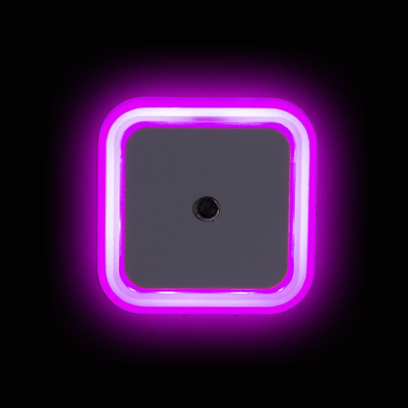 Wandlamp babylampen nacht thuis romantisch kinderen voor kinderen led-lampen noodbatterij sfeerkaart slaapkamer met beweging: Paars licht / Ons