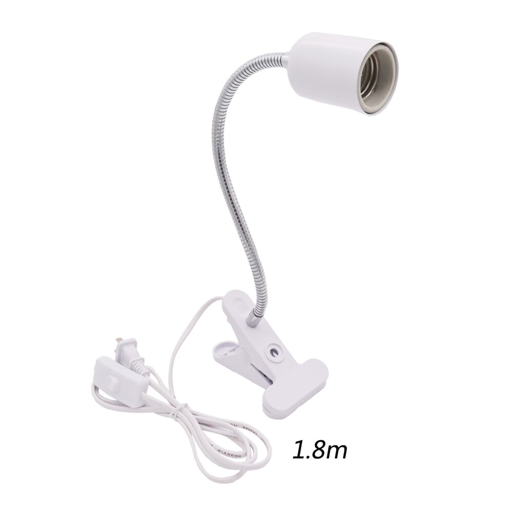 Uva/Uvb E27 Reptiel Aquarium Warmte Lamp Clip-On Lamp Verstel Houder Schildpadden Koesteren Uv Verwarming Lamp kit Voor Hagedis Schildpad: plum