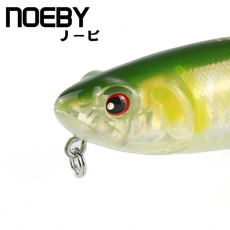 NOEBY 1 pièces Leurre De Pêche 115mm/25g D'eau Crayon Leurre Dur Peche Souple Gros Dur Bionic Appâts Leurres VMC Crochets Aigus