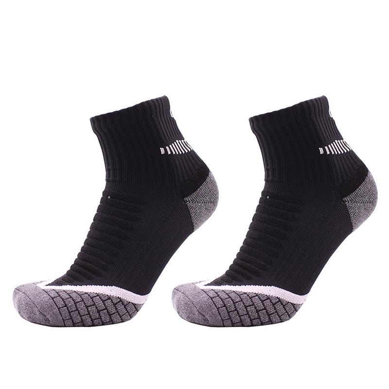 Mandlige rør basketball sokker håndklæde bund udendørs sports sokker svedabsorberende åndbare terry sokker vandrestrømper: En xl