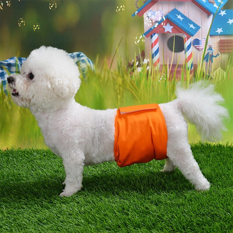 Waterdichte Huisdier Luiers Mannelijke Vrouwelijke Hond Luier Puppy Ademend Fysiologische Broek Hond Luier Buik Bands Wraps Sanitair Pant ^