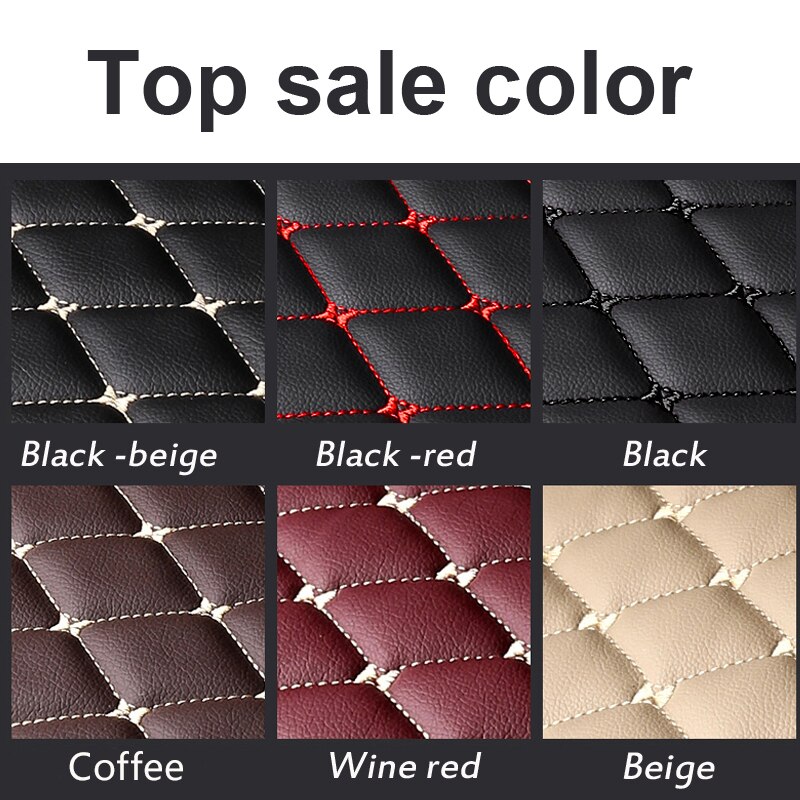 Car trunk mat for Ford Mustang cargo liner carpet interior accessories cover