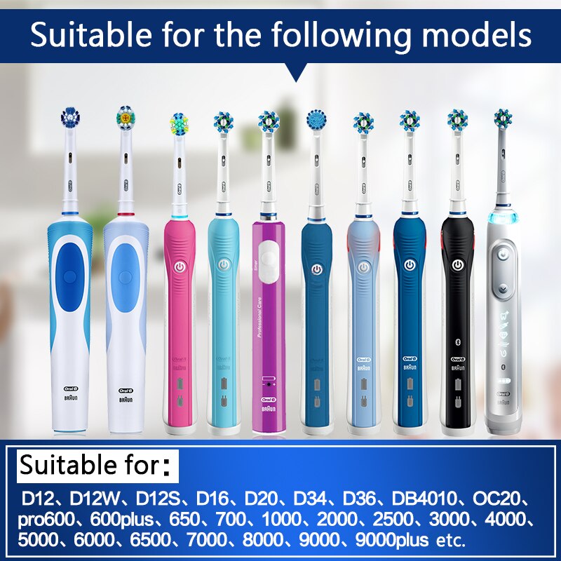 Cargador de cepillo de dientes eléctrico, Base de carga para Oral b, serie UK/EU/US/AU