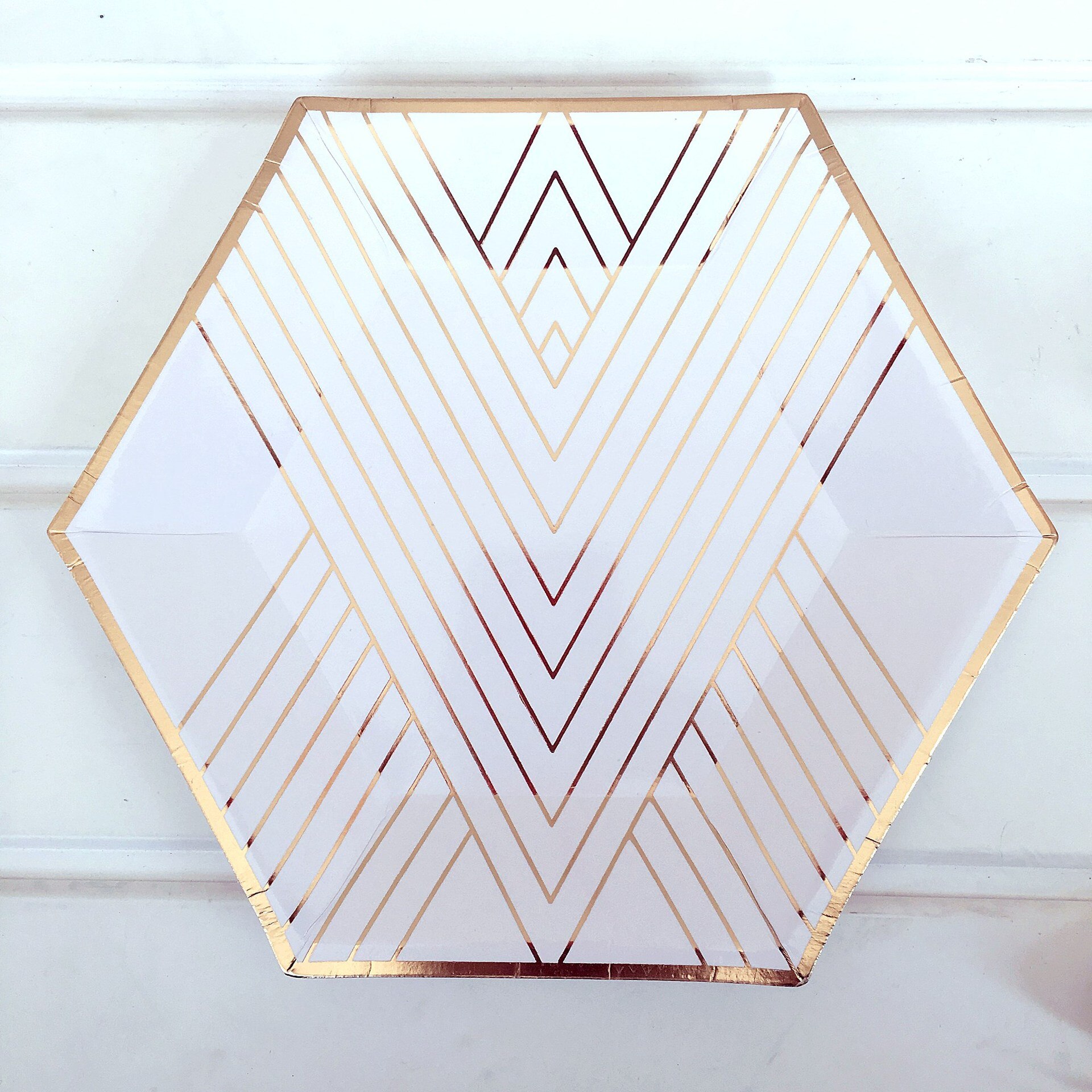 Verjaardagsfeestje Wegwerp Papieren Plaat Cup Milieu Stro High End Picknick Diner Set Bedrijf Ceremony Servies Decoratie: A 8inch plate 8pcs