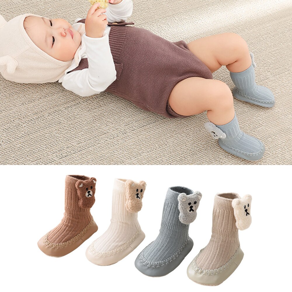 Otoño calcetines de bebé de invierno para niñas NIÑOS Calcetines hasta la rodilla calcetín largo mantener los bebés Niño en primer lugar los caminantes zapatos Casuales