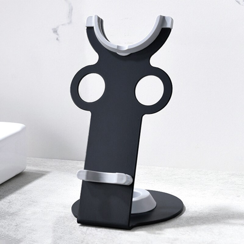 Practical Suitable for Dyson Hair Dryer Stand Vertical Punch-Free Barber Shop Dyson Hair Dryer Countertop Storage Rack