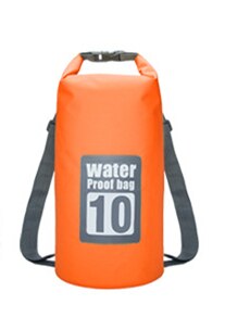 5L 10L 15L 20L Outdoor Waterproof Dry Bag Backpack Sack Storage Trekking Rafting Sports Kayaking Canoe Swimming Bag Travel Kits: Orange 10L