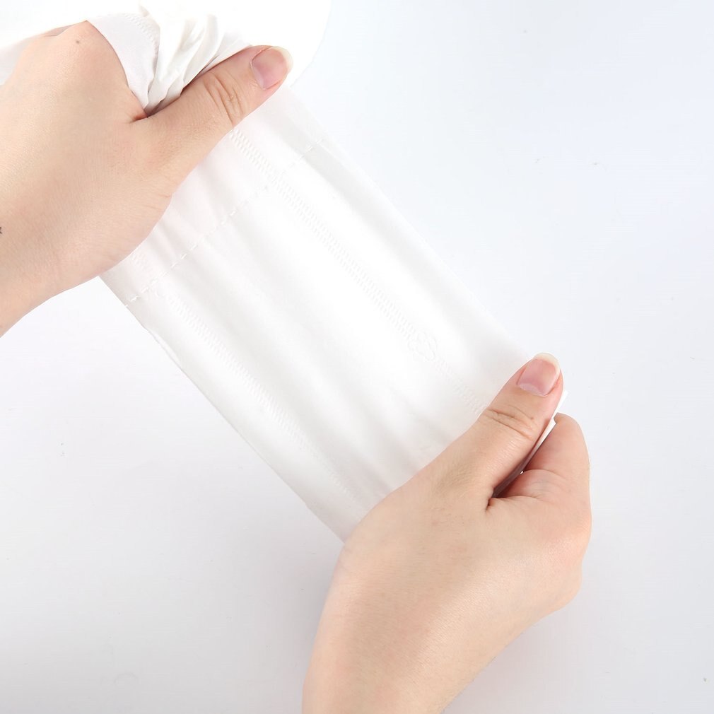 4 Rolls Natural Paper Towels Portable Toilet Paper for Office for Family Restaurant Paper Towel