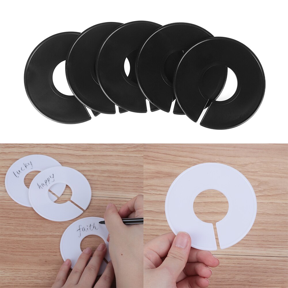 Separadores de tallas para ropa, separadores de tallas para armario, divisores, tamaño, anillo marcador, etiquetas de ropa, accesorio, 5 uds.