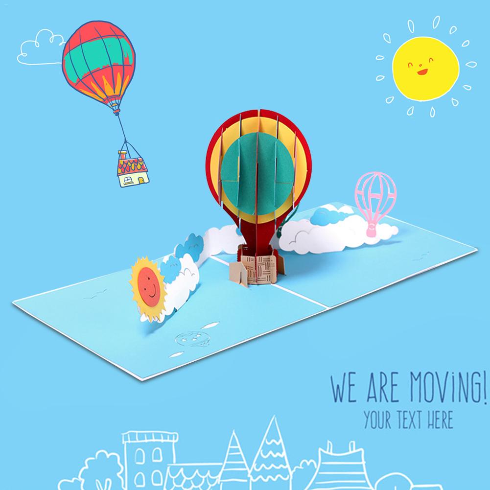 3D Pop UP Birthday Cards For Kids Christmas Birthday Cake Greeting Card Postcards Card With Envelope Party Wedding Decor