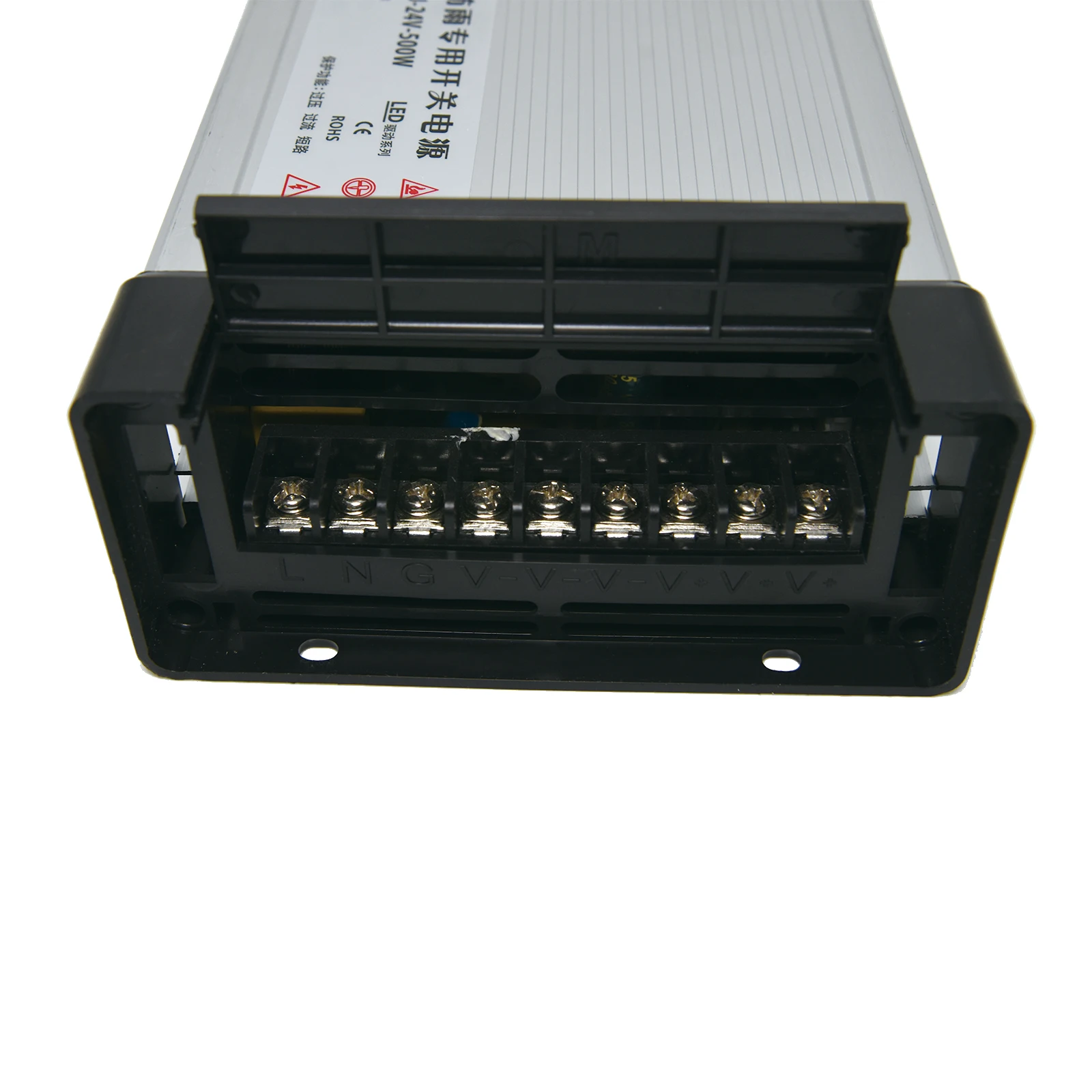 Vattentät belysningstransformator  ac 220v till  dc 12v 5v 24v strömbrytare strömförsörjningslist strömbrytare led-driveradapter