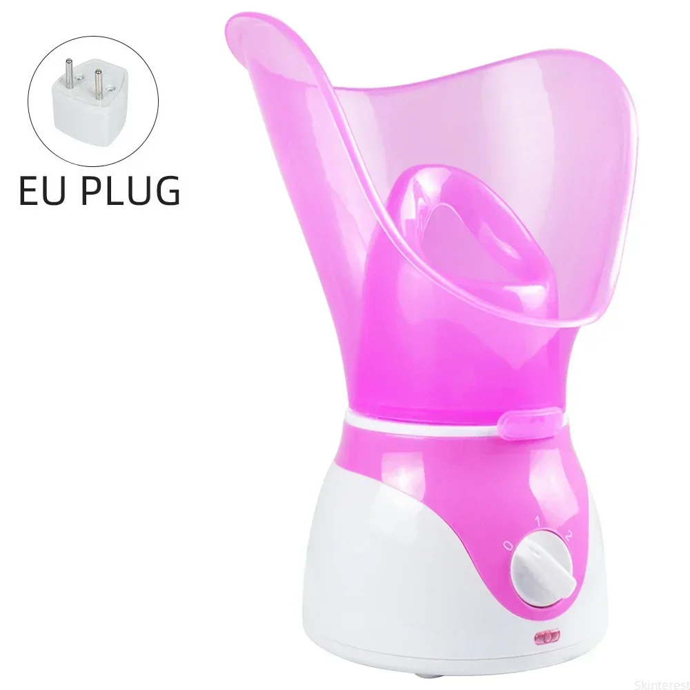 Facial Steamer Neus Steamer Spuit 50ML Gezicht Luchtbevochtiger Huid Hydraterende Poriën Cleaner SPA Huid Diepe Hydratatie Controle Olie: Licht Geel