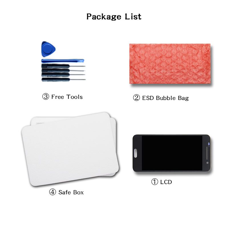 AAA + 6.0 "écran LCD pour Huawei Mate 7 Mate7 M7 MT7-L09 MT7-CL00 écran LCD écran tactile avec cadre