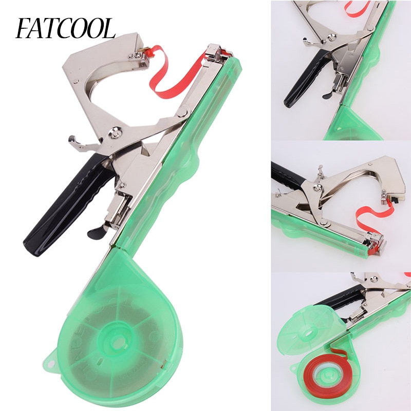 FATCOOL Plant Branch Hand Tying Binding Machine Flower Vegetable Garden Tape tool Strapping Tools