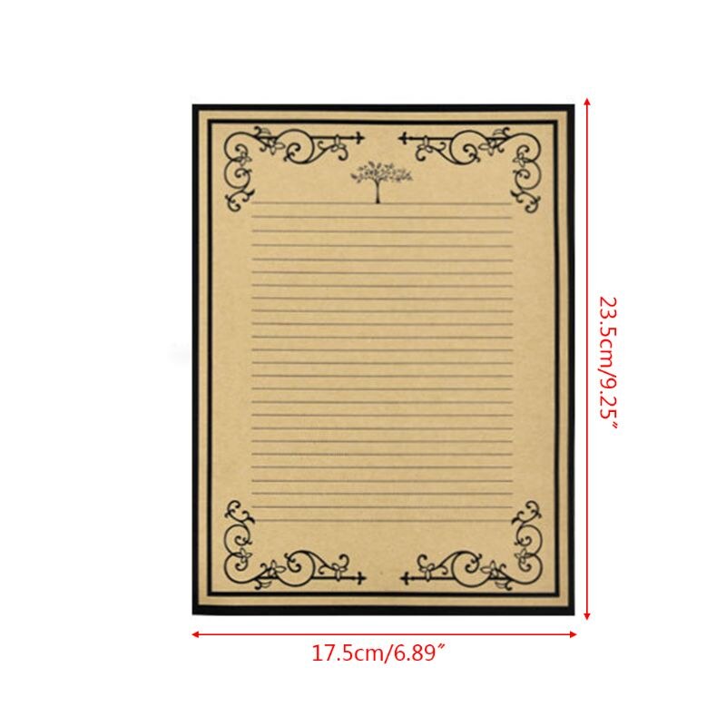 32pcs/pack Retro Writing Letter Stationery Romantic Chinese Style Lace Letterhead Note Paper