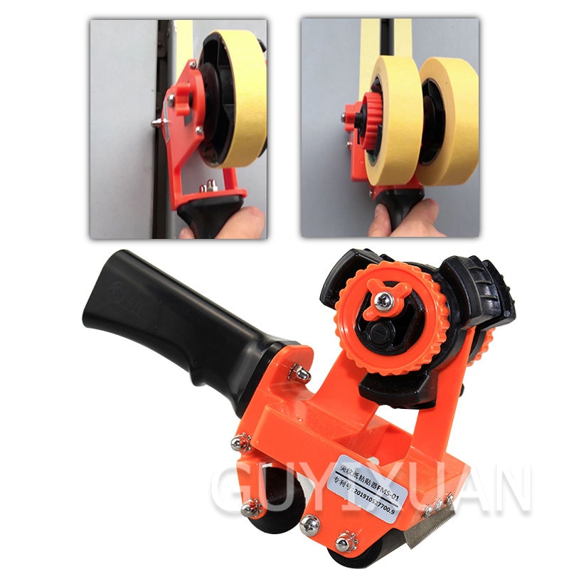Double tape masking machine Single Left Single Right Masking Tape Adhesive Machine Decoration spray paint glue seam tools
