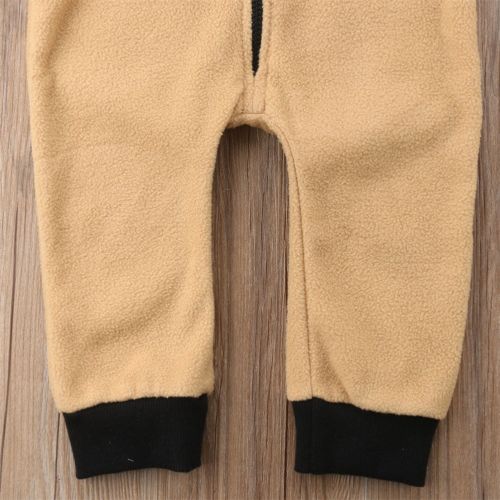 Arrivels Easter Infant Baby Newborn Winter 3D Rabbit Jumpsuit Romper Plush Warm Down Boys Girls Clothes