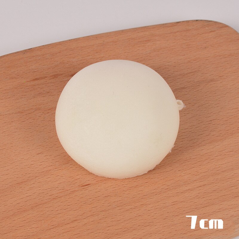 Simulazione panini al vapore spremere giocattoli aumento lento Antistress giocattoli Squishy modello di gnocchi palla Antistress: 5