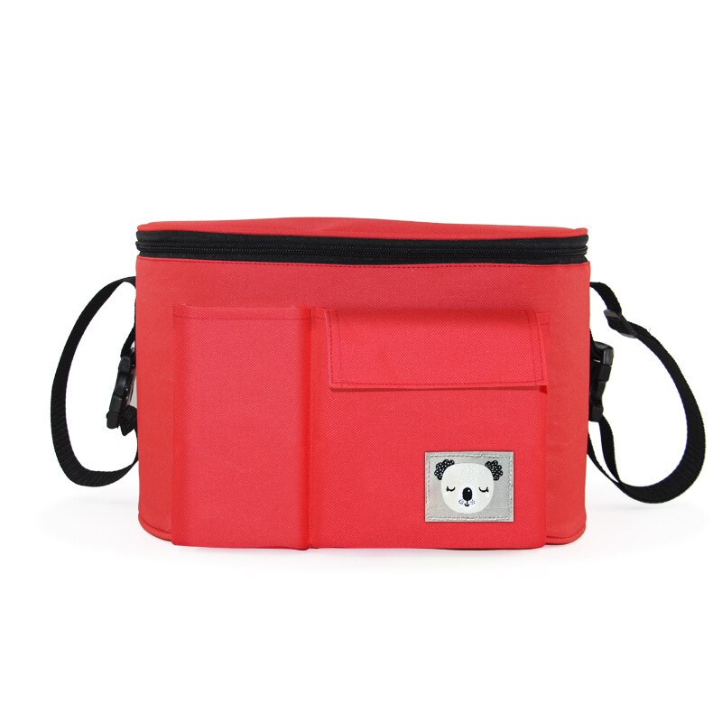Baby Stroller Accessories Bag Waterproof Cup Bag Stroller Organizer Baby Carriage Pram Buggy Cart Bottle Bag Cartoon Car Bag
