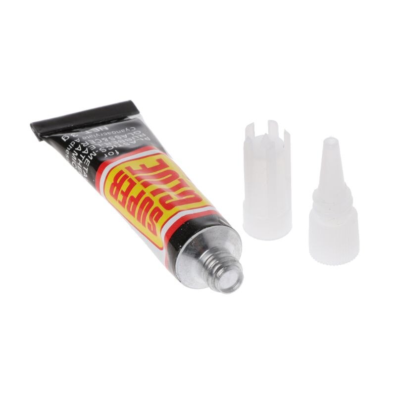 12Pcs Liquid Instant Strong Super Glue 502 Wood Leather Rubber Metal Adhesive MOLC