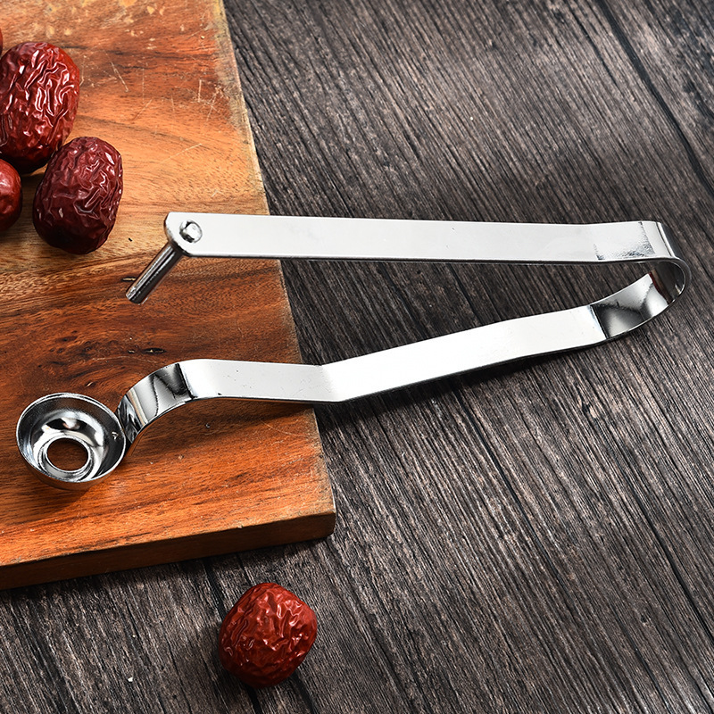 1Pcs Cherry Corer Fruit Zaad Core Remover Peer Rode Data Corer Zaaimachine Slicer Mes Keuken Gadgets Fruit &amp; Vegetable gereedschap