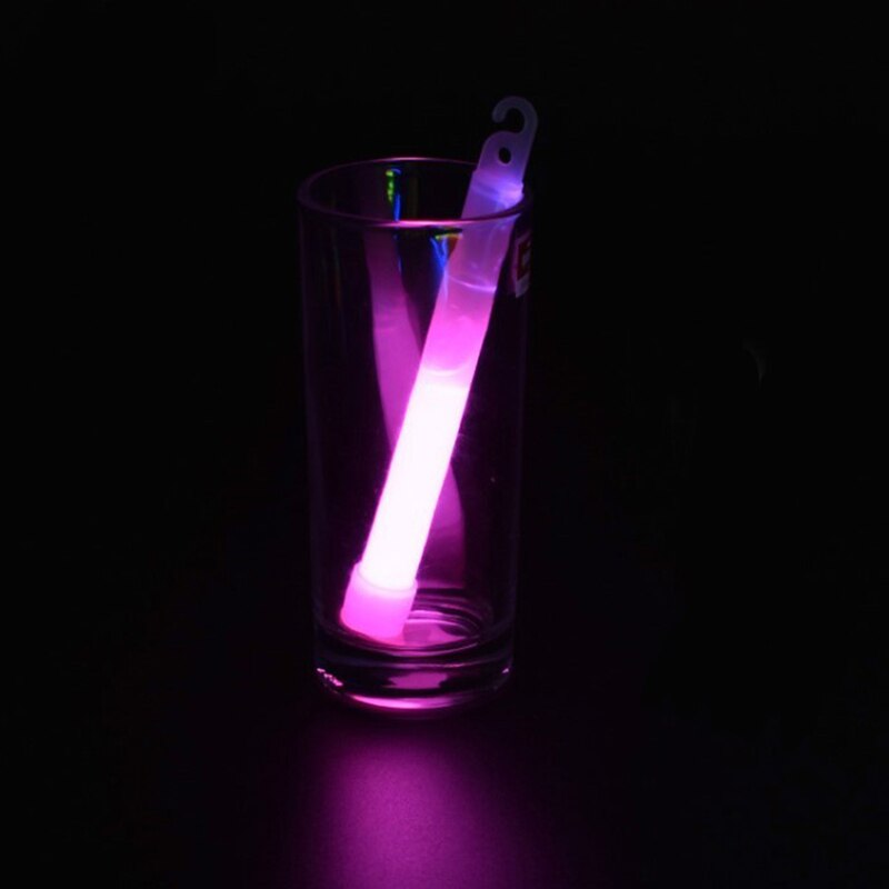 5 unids/lote 6 pulgadas Multicolor Glow Stick luz química Camping emergencia decoración clubes suministros fluorescente: PK