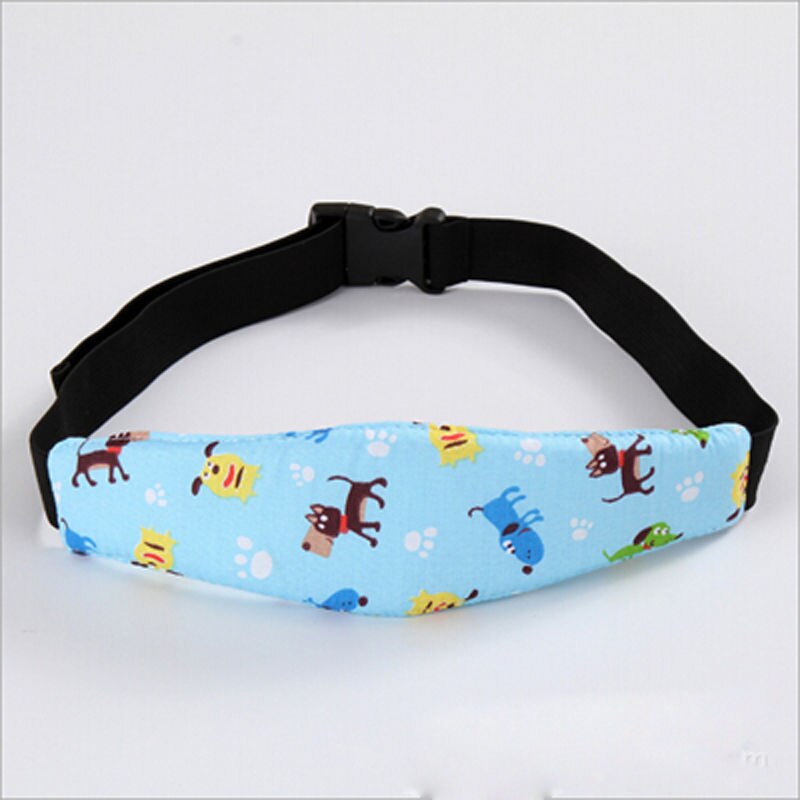 Newest Adjustable Baby Head Support Stroller Car Seat Fastening Belt Sleep Safety Strap Protective Cloth