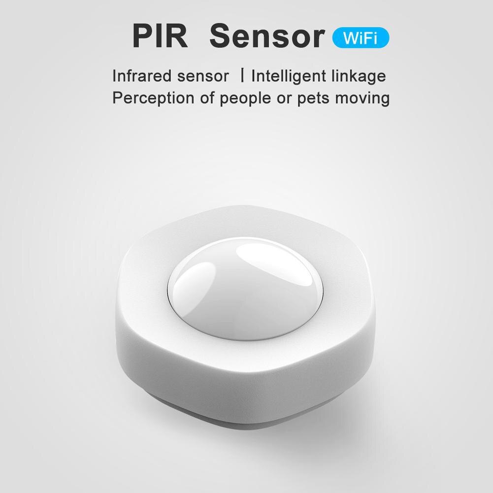 Wifi Pir Bewegingsmelder Alarm Sensor Draadloze Pir Beweging Sensor