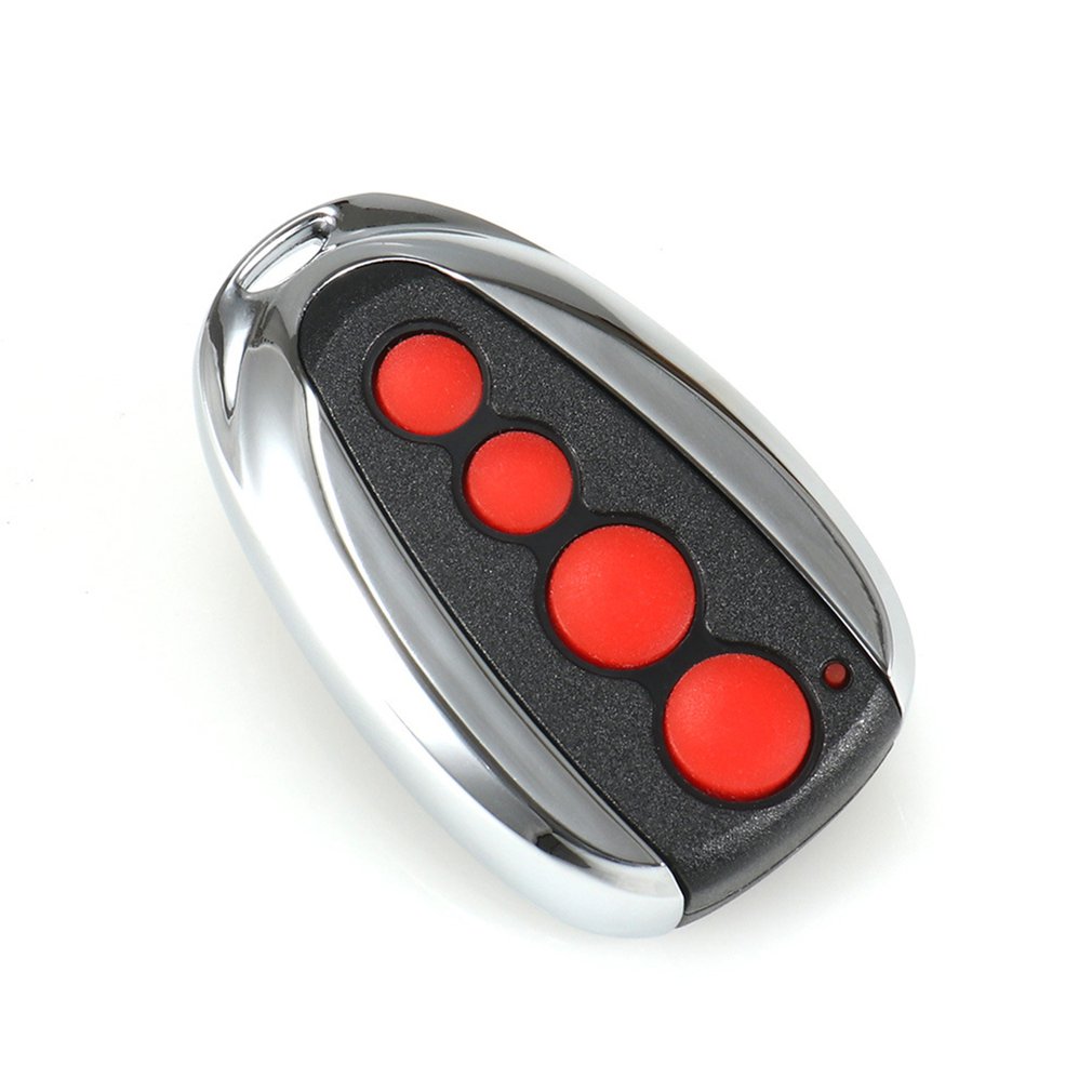 GERMA 4 Channels Cloning Copy Duplicate Remote Control 433MHZ Clone Fixed Learning Code For Car Gate Garage Door Transmitter: RED