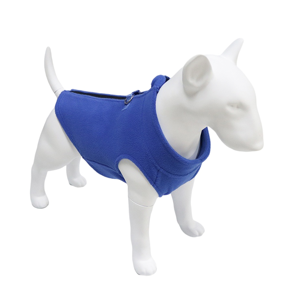 Ropa de Invierno para Perros, Chaqueta de Forro Polar Suave para Chihuahua, Abrigo para Bulldog Francés, Chaleco Cálido para Perros Pequeños y Medianos, Ropa para Cachorros y Pugs: M / Plata