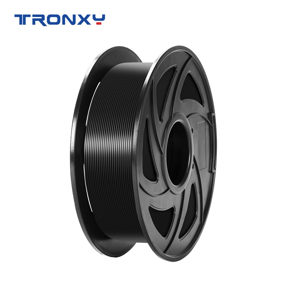 Tronxy 3D Printer 1kg 1.75mm PLA Filament Vacuum packaging Overseas Warehouses A variety of colors for1.75mm filament materials: 1KG Black