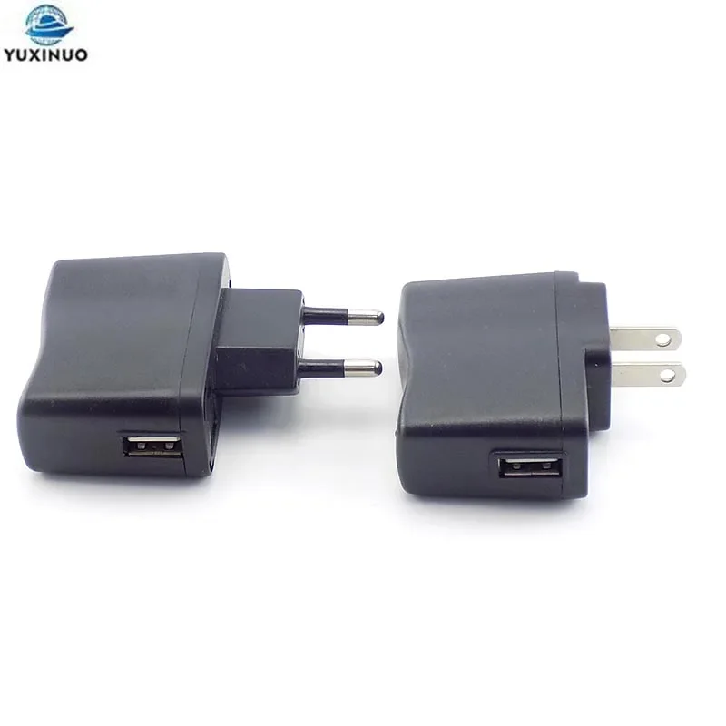 Micro USB-poort Voedingsadapter AC 100V 240V naar DC 5V 0.5A Voeding voor Strip LED-lamp Licht Opladen 500mA DC USB-opladerkop