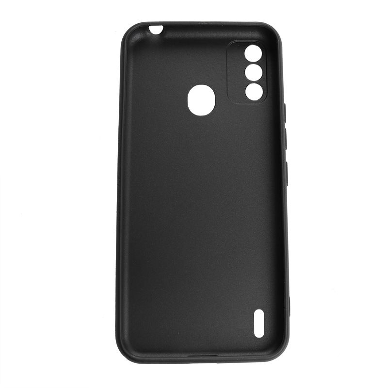 Zwarte Zachte Siliconen Funda Itel A48 Case 2Gb 32Gb 6.1 Inch Soft Tpu Goede Coque Voor Itel a48 Telefoon Cover