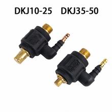 M16-1.5 dkj 10-25 dkj 35-50 wig-brenner-schweißgasadapter argon-lichtbogenschweißkopf-überwurfmutter-verbindungsmutter-adapter-verbinder