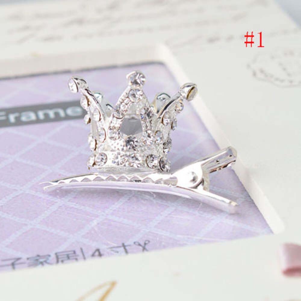 Dziewczynek brokat aligator spinki robić włosów Barrettes piękny olśniewająca korona zatrzask metalowy klipsy moda spinki robić włosów dla małych dzieci dzieci nastolatki