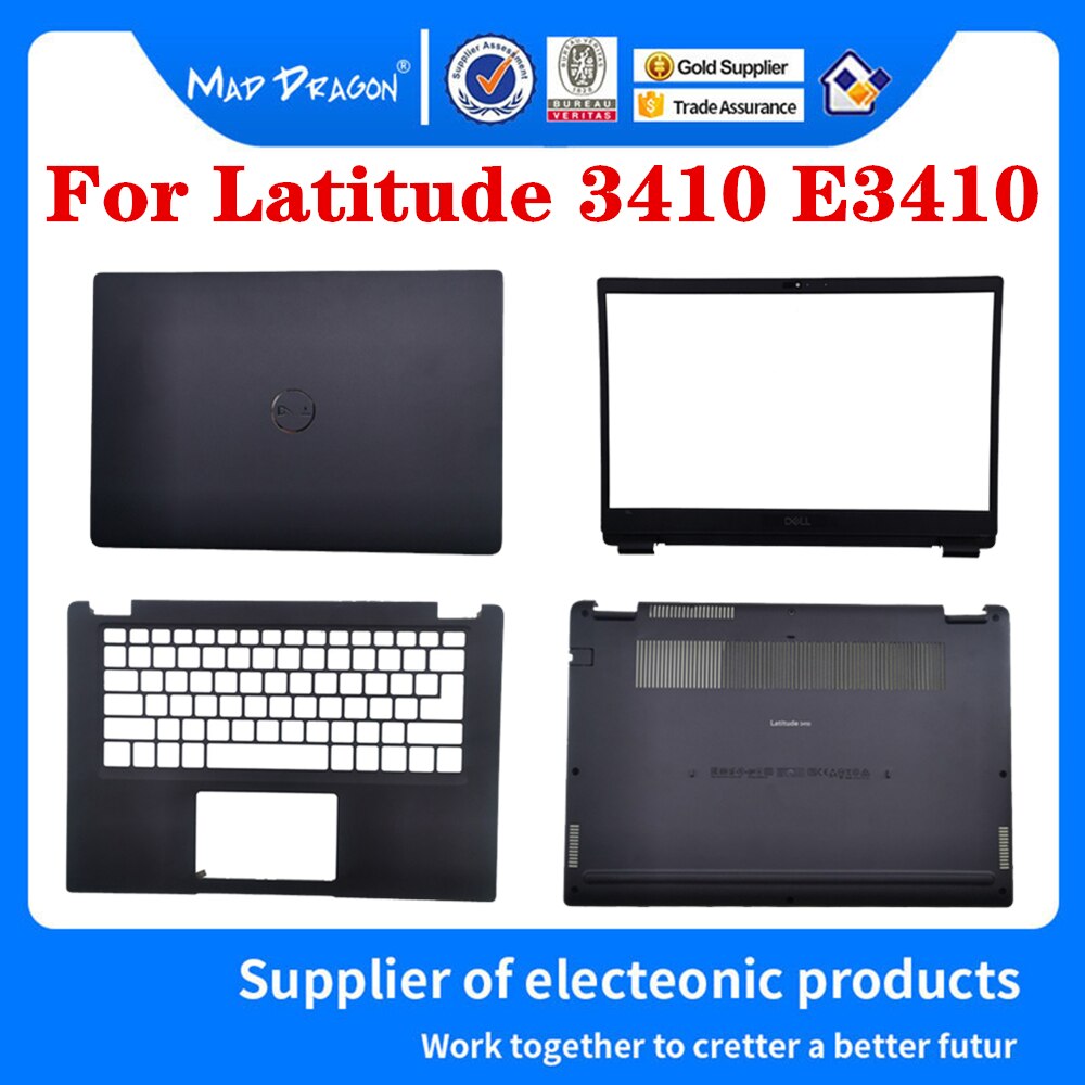 Coque arrière LCD avec repose-paume pour Dell Latitude 3410 E3410, 0GMYC 0GMYC0 0HX1C3, HX1C3 00MC2P 0VMY1K VMY1K