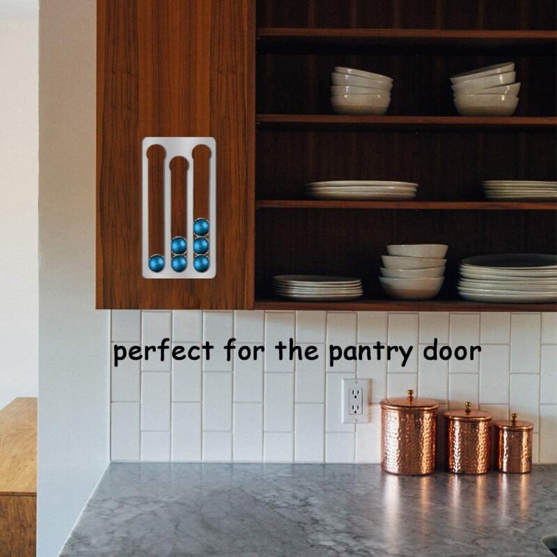 Nespresso Vertuoline Koffie Capsule Houder Stand Muur Gemonteerde Koffie Capsule Opbergdoos Koffie Pods Opslag Planken Hold 17