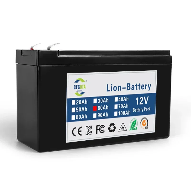 Batterie 12 V – supérieure pour une longue endurance dans l'énergie solaire et les applications de véhicules électriques BMS intégré