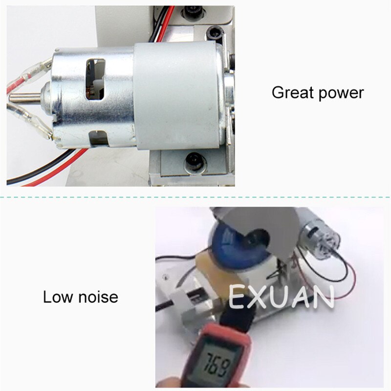 Small aluminum cutting machine 4 inch desktop multi-function micro cutting machine woodworking cutting machine