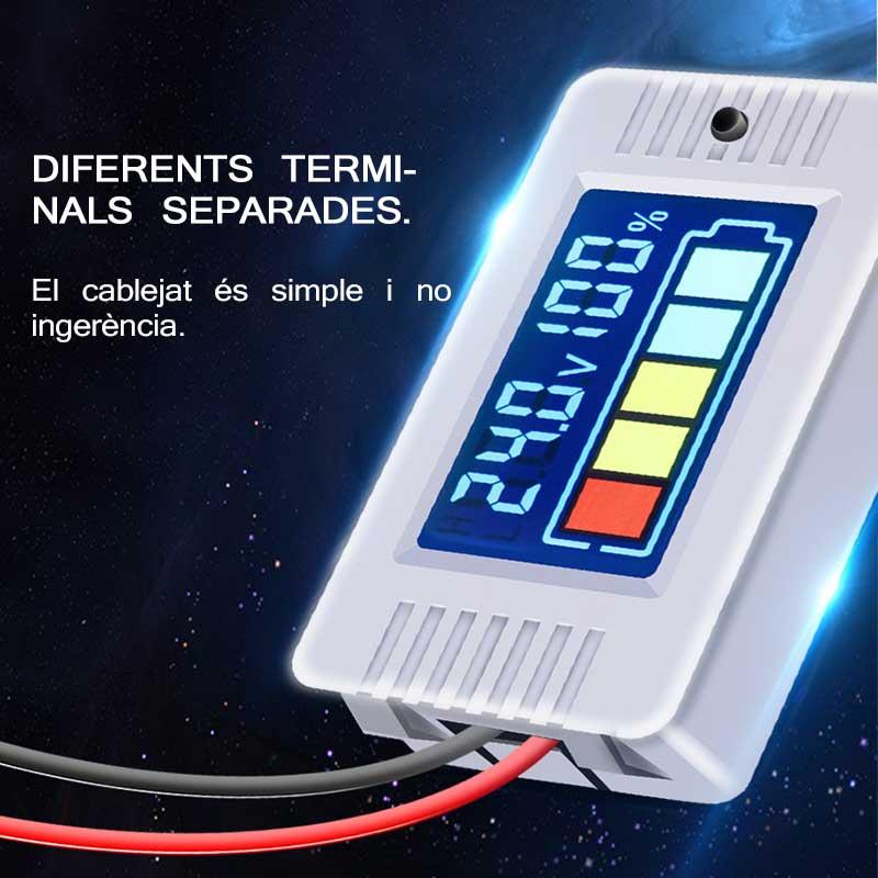 TESTEUR DE TENSION jauge DC8V 100V indicateur de capacité de batterie
