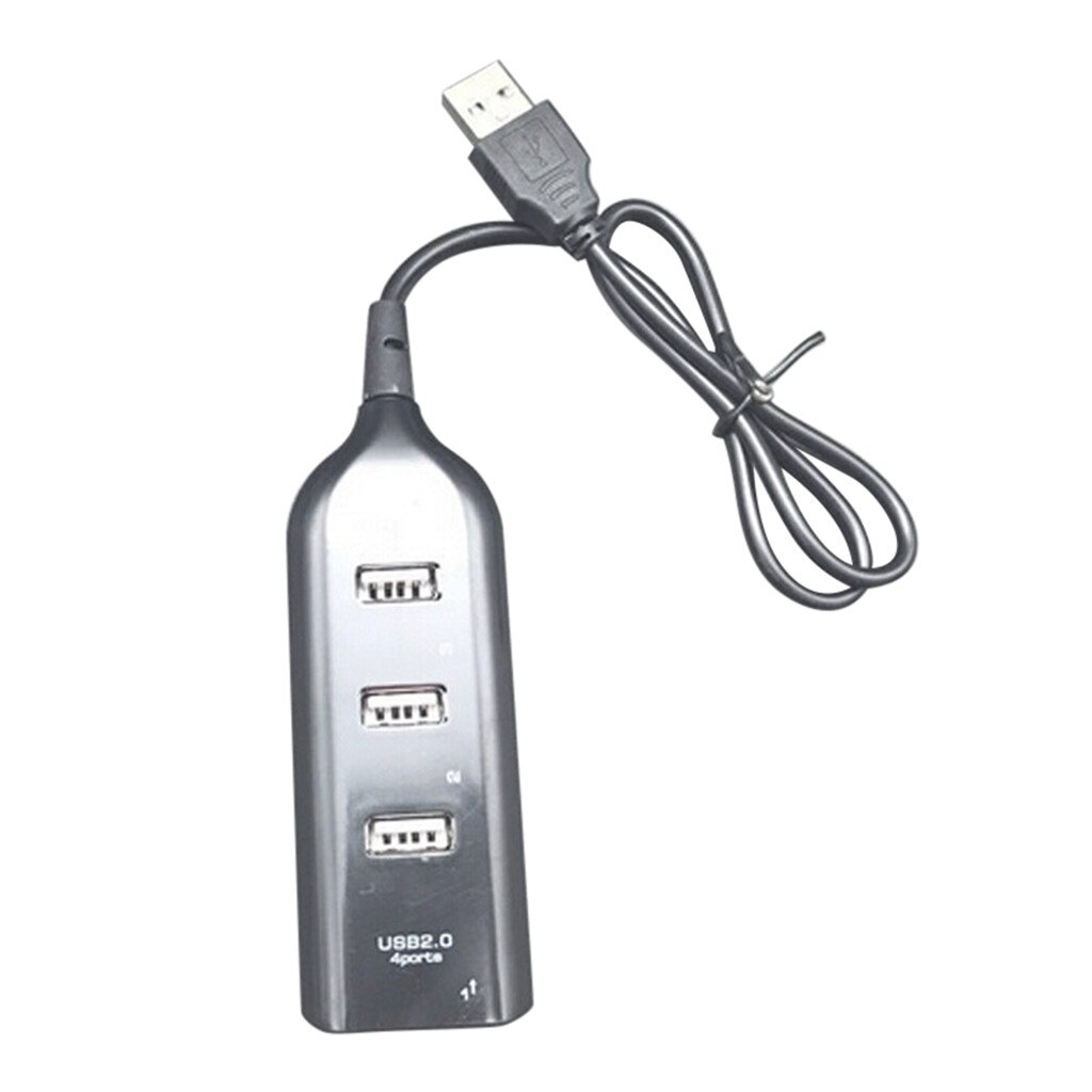 Hi-Speed Hub Adapter USB Hub Mini USB 2.0 4-Port Splitter Expansion For PC Laptop Notebook Receiver Computer