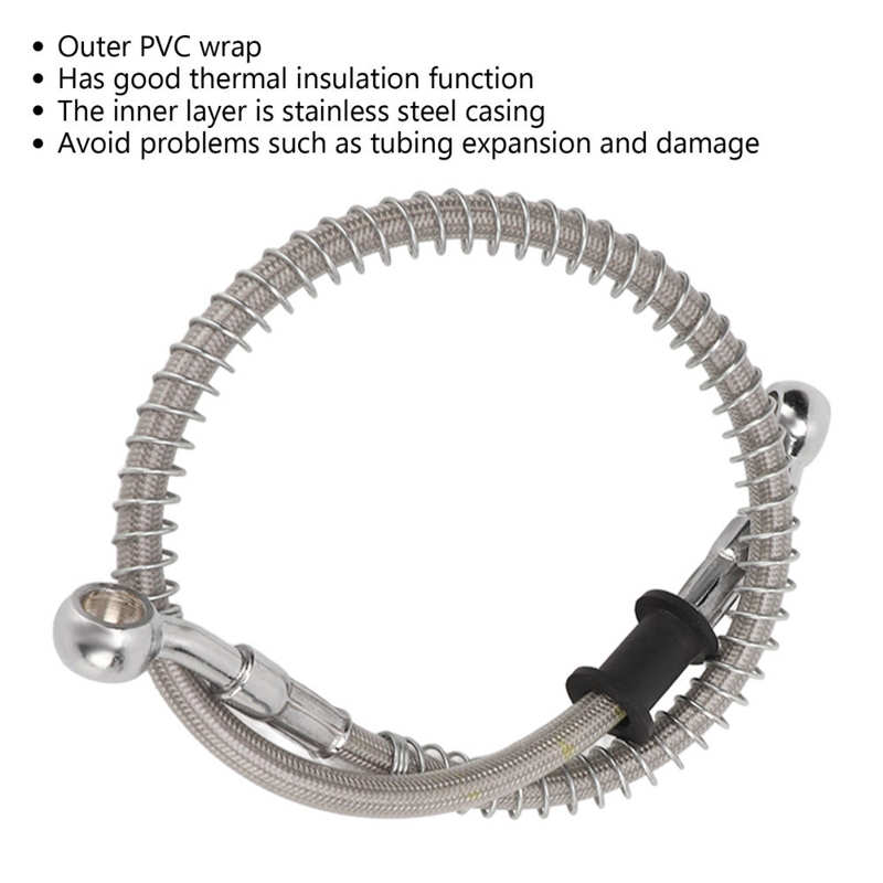 Motorcycles Brakes Pipe Universal Motorcycle Brake Hose Easy To Install Safe Thermal Insulation for Motorbikes