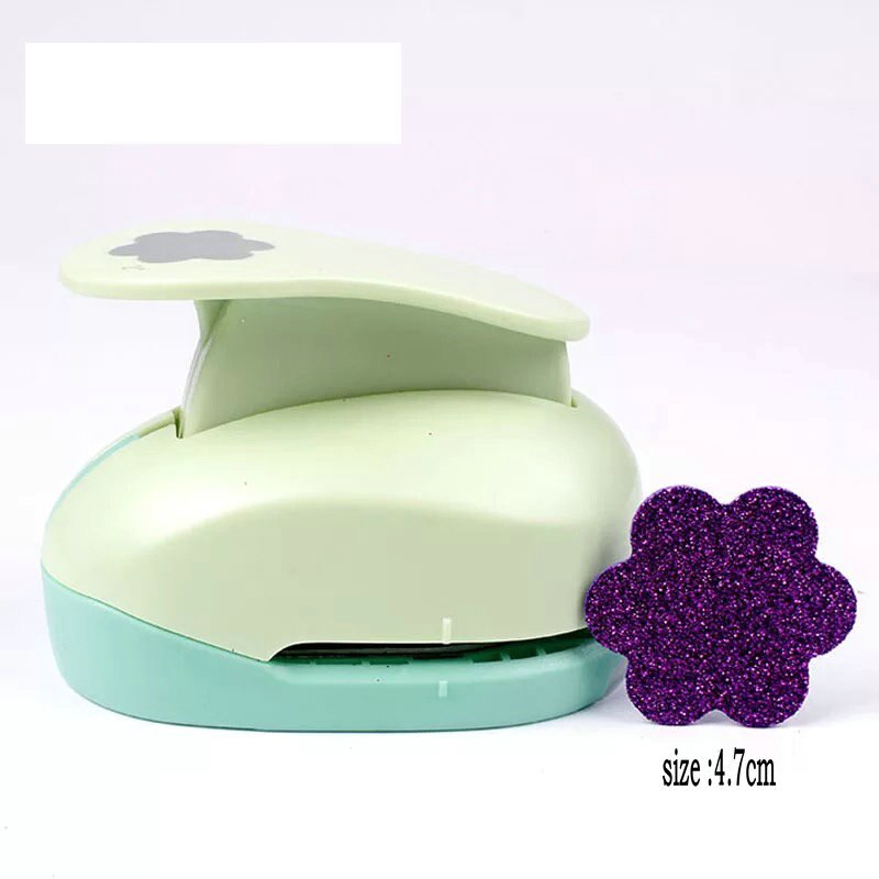 5/8"-3" Plum blossom craft punch hole punch EVA punches paper maker scrapbooking punchers Embossing device DIY flower cutter: 2 inch