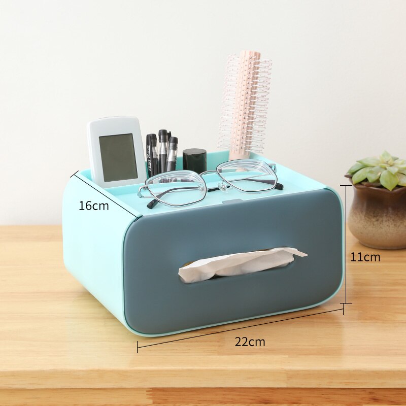 Desktop tissue box toilet box tissue roll papir tissue box vandtæt hjem badeværelse køkken hotel bil arrangør dekorationsværktøj: 02