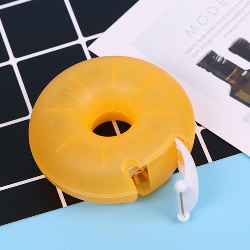 ALLOYSEED Portable Donut Tape Dispenser Invisible Tape Cutter Holder Stand Student School Office Stationery Supplies