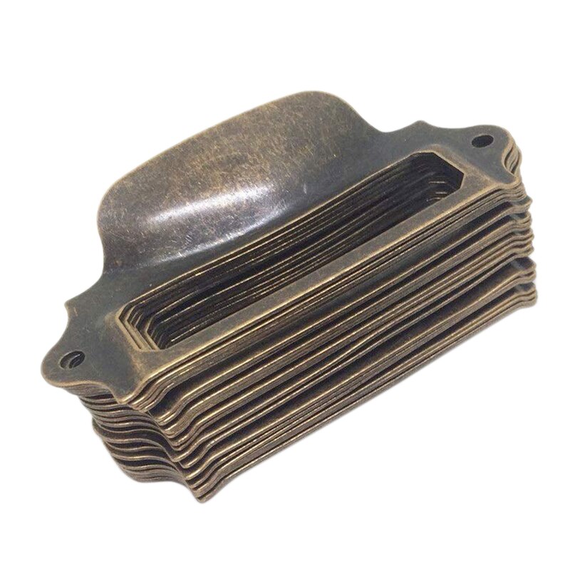 30 stuks 69 x 30mm antieke bronzen kaarthouder ladegreep/etikettenhouders kaart/etikettengrepen/kastframegrepen/naamkaarthouders f